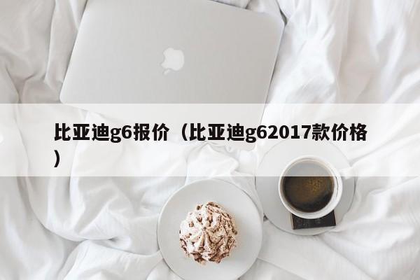 比亚迪g6报价（比亚迪g62017款价格）