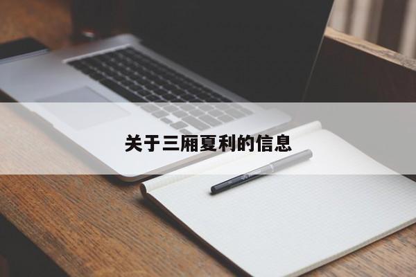 关于三厢夏利的信息