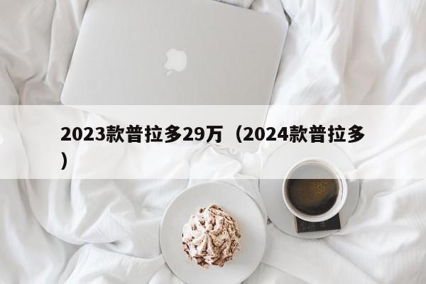 2023款普拉多29万（2024款普拉多）